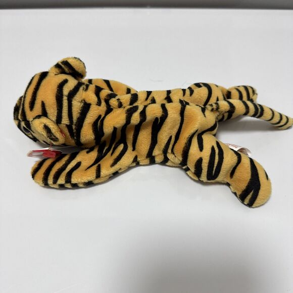 Ty Beanie Babies - Stripes the Tiger - 1995 - with Tags - Picture 4 of 5